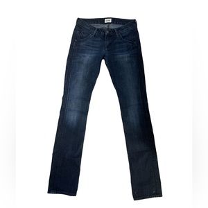 Hudson Sz:25 Straight leg Blue Jeans